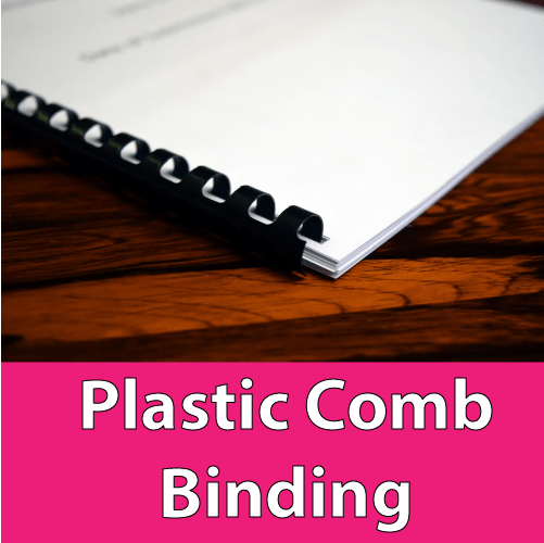 Plastic Comb Binding