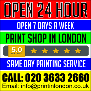 24 Hour Poster Printing London || Same Day Delivery