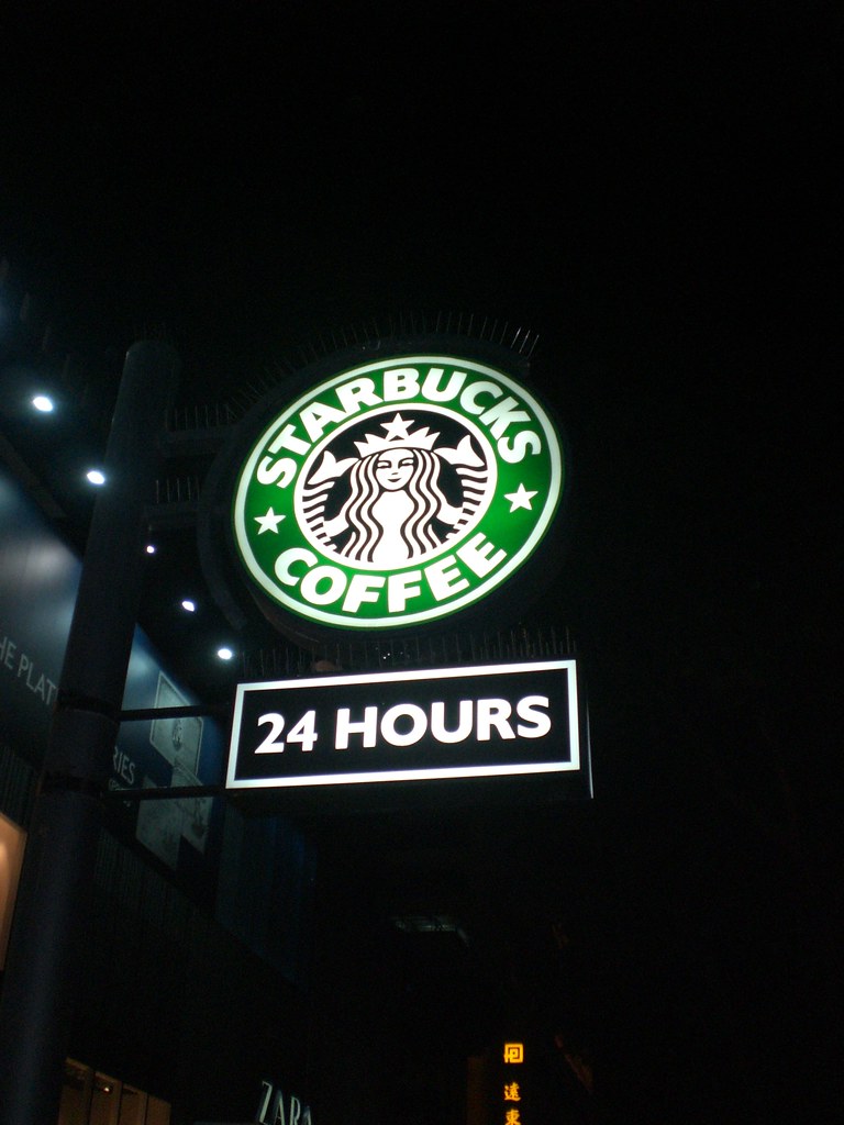 24 hour starbucks london