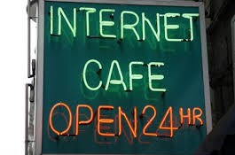 24hr internet cafe london