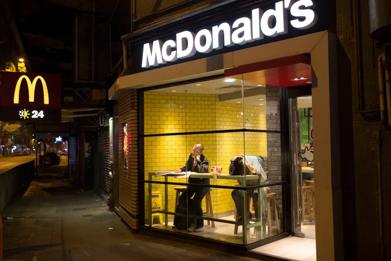 24hr mcdonald's london