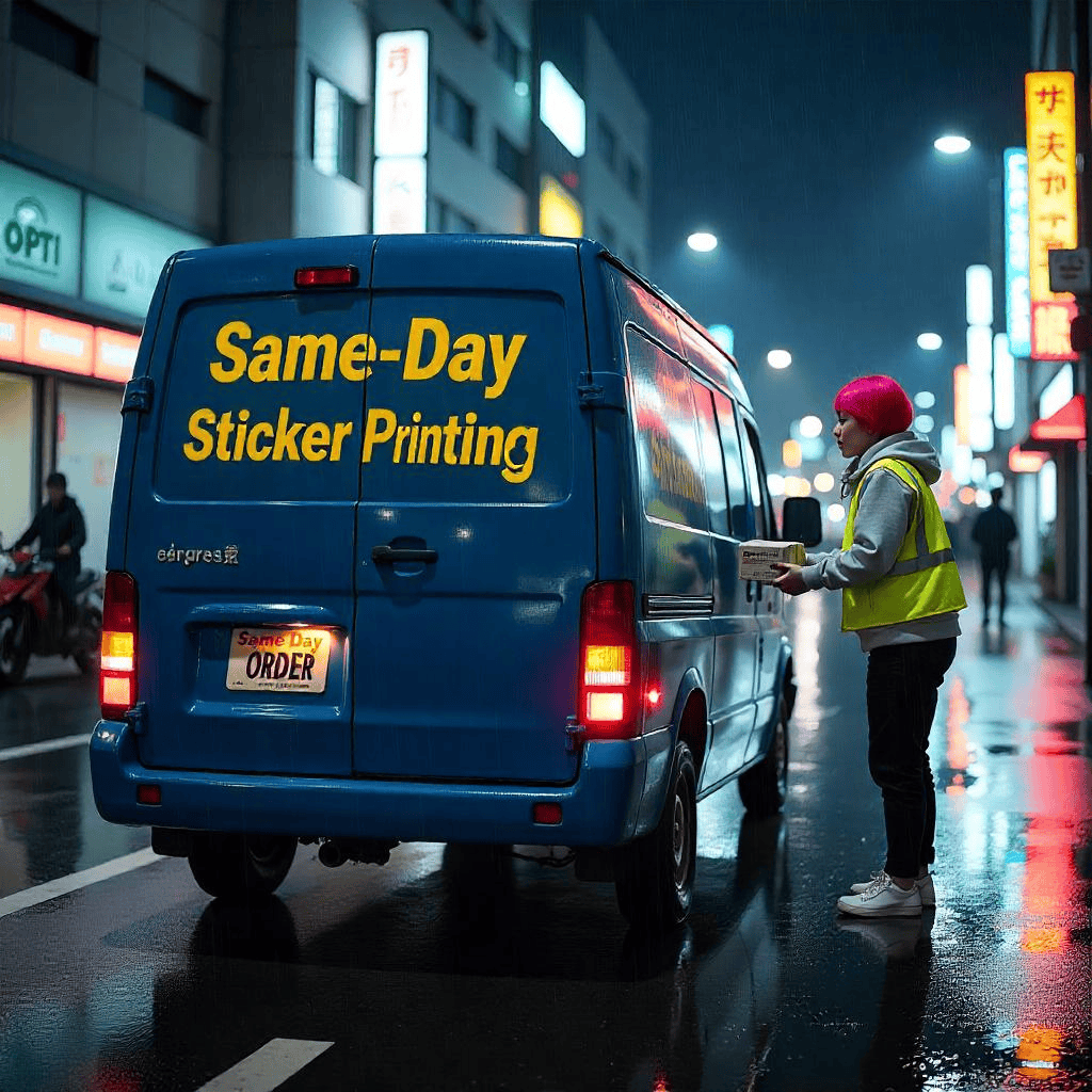 Same-Day Sticker Printing London